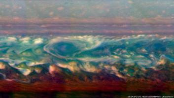 Así se forma una tormenta en Saturno (FOTO)