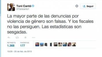 Los 11 mejores / peores tuits de Toni Cantó