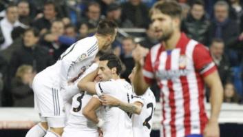 El Madrid sentencia al Atlético entre patadas (3-0)