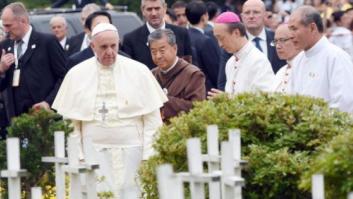 El papa visita un 'cementerio' de fetos abortados en Corea del Sur