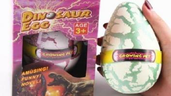 Retiran en Madrid los huevos de dinosaurio de juguete por riesgo de asfixia e intoxicación