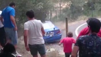 Cuatro heridos graves en un accidente en un rally en Mallorca