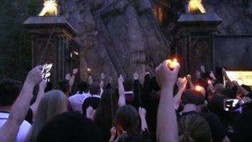 Varitas a media asta en el parque de Harry Potter por las víctimas de Orlando