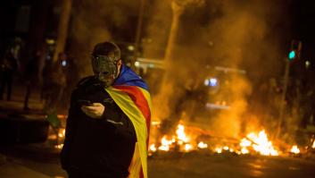 Trump usa imágenes de altercados independentistas en Barcelona como si fuesen de EEUU