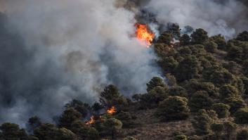 El incendio de Los Guájares (Granada) se complica y obliga a confinar dos pueblos