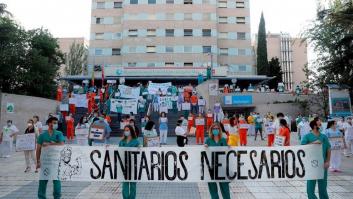 Los MIR madrileños comienzan su huelga para protestar contra la 'explotación' laboral que sufren