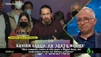 Xavier Sardà resume en una demoledora frase la salida de Iglesias de la política
