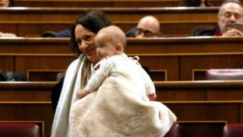 Pablo Iglesias explica por qué Bescansa no llevó al bebé esta vez