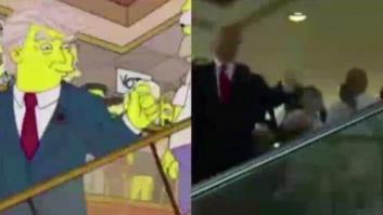 El fake de Los Simpson y Trump que circula por las redes