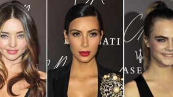 Una fiesta, tres escotes rarunos y tres vestidos : Cara Delevingne, Kim Kardashian y Miranda Kerr