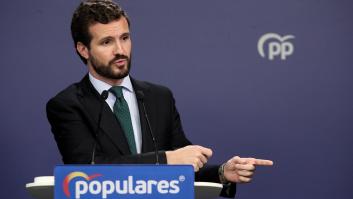 Casado: "El PP no puede facilitar la investidura al candidato del partido que ha protagonizado el mayor escándalo de corrupción de España"