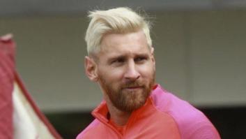La imagen sobre el nuevo peinado de Messi que triunfa en Twitter