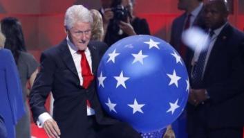 El vídeo de Bill Clinton jugando con globos que han visto más de 18 millones de personas