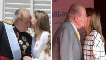 Letizia y el rey Juan Carlos: primer encuentro 111 días después (FOTOS)