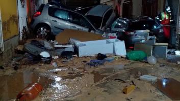 Fallece una persona tras ser arrastrada 300 metros por una tromba de agua en Murcia