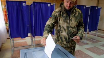 Comienza el último día de votación en regiones ucranianas controladas por Rusia