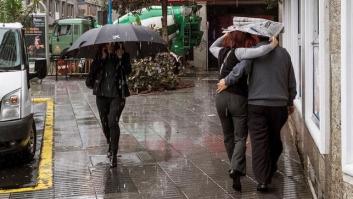 Tiempo para el fin de semana: lluvias en gran parte de la Península, que serán fuertes en Galicia