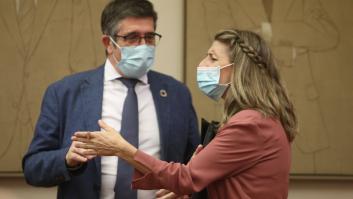 Patxi López cree que Yolanda Díaz "se equivoca" al criticar la enmienda antiokupas del PSOE