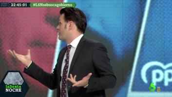 Iñaki López pide perdón al público por lo que pasó en el plató de 'LaSexta Noche'