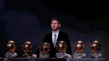 Leo Messi gana su sexto Balón de Oro