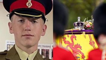 Hallan muerto a un soldado de 18 años que custodió el ataúd de la reina Isabel II
