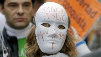 Cuatro 'mareas' se unen en Madrid en defensa de los servicios públicos
