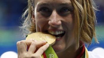 Mireia Belmonte gana la medalla de oro en los 200 mariposa de los Juegos