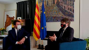 Aragonès y Puigdemont avisan que los indultos no son la solución al conflicto