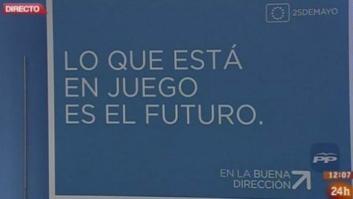 "Lo que está en juego es el futuro", lema del PP para las elecciones europeas