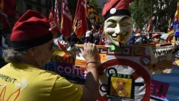 Manifestación anticapitalista en Barcelona: varios detenidos en los disturbios