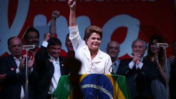 La victoria de Rousseff en 9 imágenes