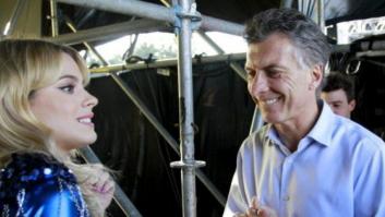 La mirada de Mauricio Macri, alcalde de Buenos Aires, a la actriz Violetta genera polémica