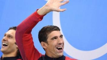 Phelps abandona los Juegos de Río ganando su sexta medalla