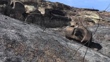 Un incendio destruye decenas de las históricas estatuas de la Isla de Pascua