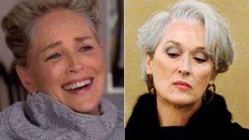 Las declaraciones de Sharon Stone sobre Meryl Streep que están levantando ampollas