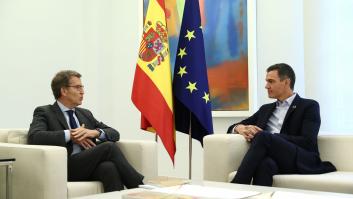 Sánchez y Feijóo incorporan a la reunión a Bolaños y Pons, los negociadores para renovar el CGPJ