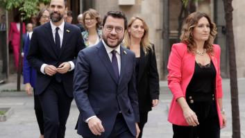 Aragonès pone la pelota de los presupuestos en el tejado de JxCat y se mantiene firme en la independencia
