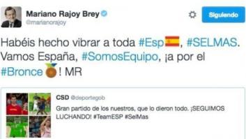 Los tuits de Rajoy en agosto: cuatro de actualidad de sociedad, 17 de deportes, 0 de política