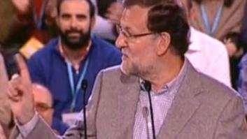 Esto es lo que contesta Rajoy cuando le gritan: "¡Ten cuidado con quién te juntas!"