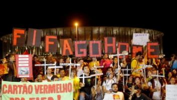 Masivas protestas en Brasil contra los altos gastos del Mundial de fútbol