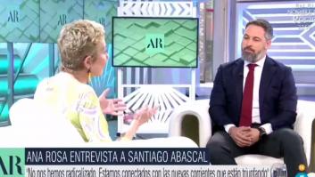 Ana Rosa corta en seco a Abascal mientras habla de La Sexta para dejar clara su opinión