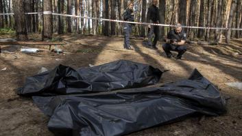 Exhumados más de 600 cuerpos de civiles muertos en la ocupación rusa de Jarkov