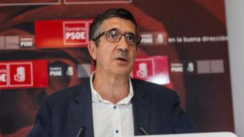 Patxi López dice que el PSOE no cederá a las presiones del PP