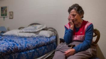 La mujer de 85 años desahuciada: "Ellos a vivir y nosotros a morirnos"