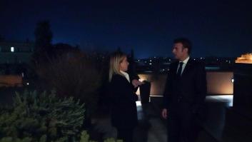 Primer contacto de Giorgia Meloni con la UE: reunión con Macron para colaborar en “grandes retos”