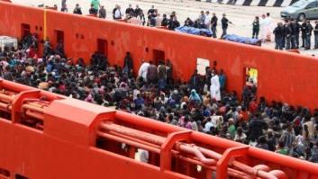 Italia rescata a 2.500 inmigrantes cerca de Sicilia en 24 horas