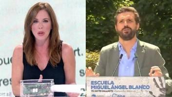 Casado critica que Sánchez nombre "a dedo" a sus ministros y Mamen Mendizábal triunfa con su réplica