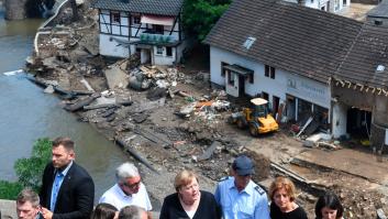 Merkel visita el epicentro de la catástrofe, mientras suben a 183 los muertos por las riadas en Alemania y Bélgica
