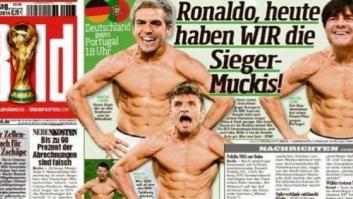 El diario Bild se mofaba de Cristiano Ronaldo antes del Alemania-Portugal