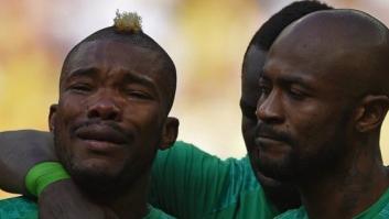 Mundial 2014: La emoción del costamarfileño Serey Die por la muerte de su padre (FOTOS)